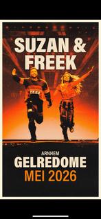 Suzan & Freek platina zitplaatsen 4x Gelredome 22 mei, Tickets en Kaartjes, Evenementen en Festivals, Drie personen of meer