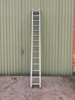 Nette ladder 2 x 14, Ladder, Gebruikt, Opvouwbaar of Inschuifbaar, 4 meter of meer