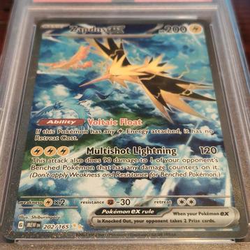 Pokemon 151 Zapdos MEW 202/165 PSA 9 beschikbaar voor biedingen