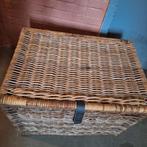 Vintage Rieten Opbergkist - 50x70x50cm, Overige materialen, Gebruikt, 50 tot 100 cm, 50 tot 75 cm
