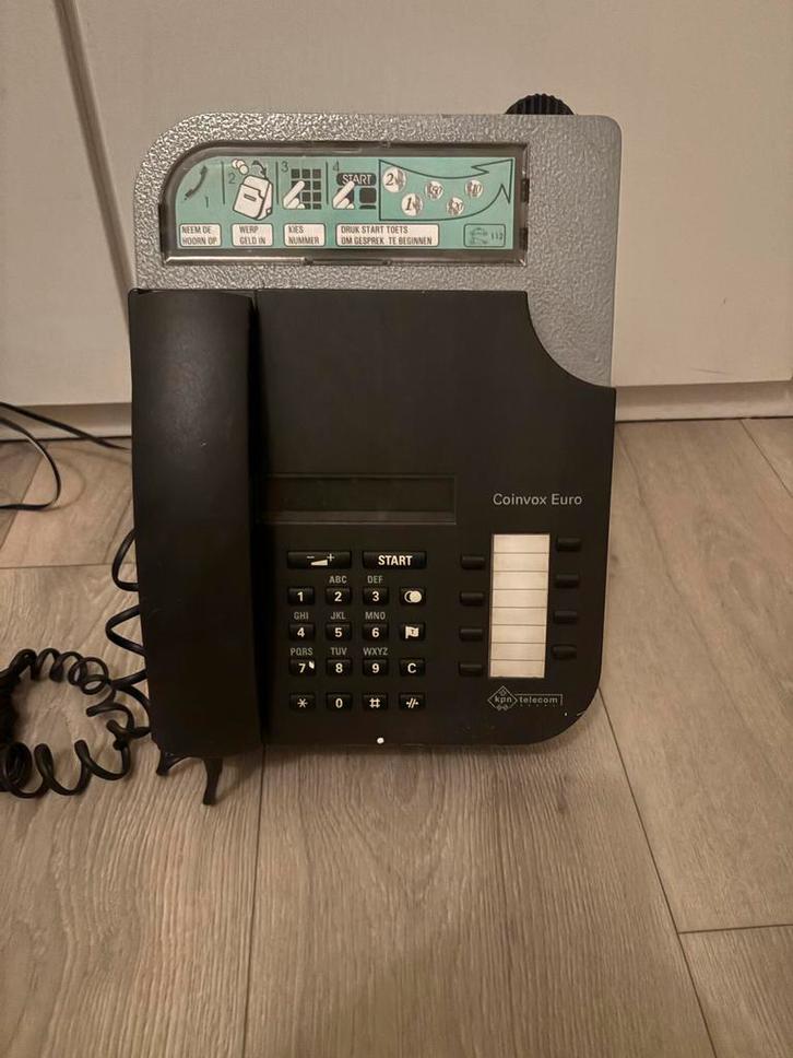 PTT Coinvox Euro Betaaltelefoon / Munttelefoon, Telecommunicatie, Vaste telefoons | Niet Draadloos, Gebruikt, Verzenden