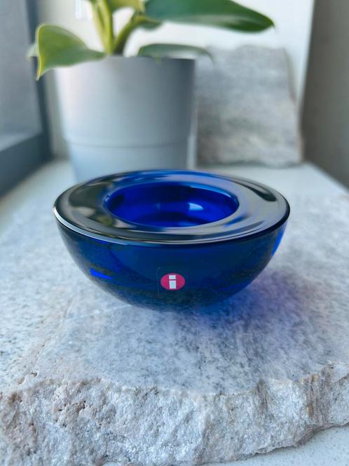 Ballo Candle Holder in Cobalt Blue, Huis en Inrichting, Woonaccessoires | Kandelaars en Kaarsen, Zo goed als nieuw, Kandelaar