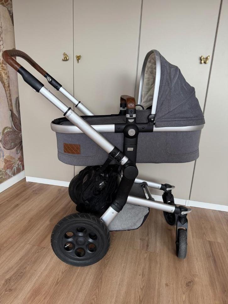 Joolz Day kinderwagen denim grijs, Kinderen en Baby's, Kinderwagens en Combinaties, Gebruikt, Kinderwagen, Overige merken, Luchtbanden