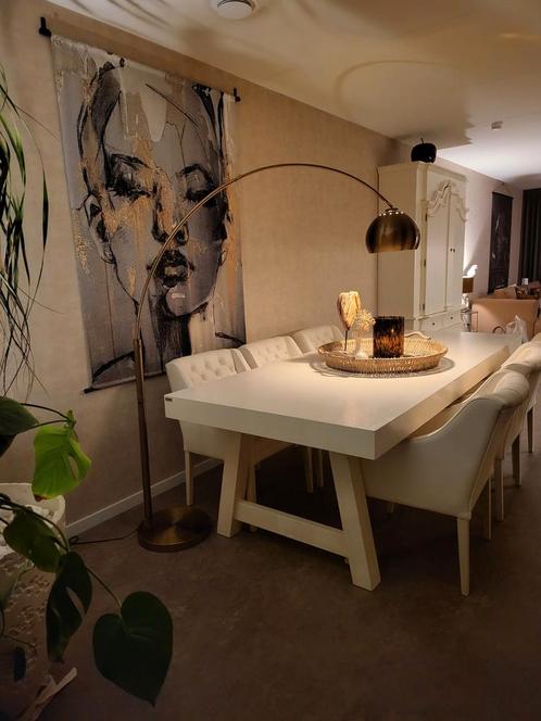 Super mooie eetkamertafel set, Huis en Inrichting, Tafels | Eettafels, Zo goed als nieuw, 100 tot 150 cm, 200 cm of meer, Vijf personen of meer