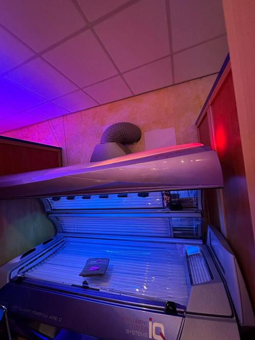 ERGOLINE 600 EVOLUTION FULL OPTIONS 160 WATT, Witgoed en Apparatuur, Zonnebanken en Gezichtsbruiners, Verzenden