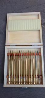 Speedboren Set in Houten Kist, Ophalen of Verzenden