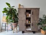 Dressoir kast Costa massief eiken, Ophalen, Zo goed als nieuw, 25 tot 50 cm