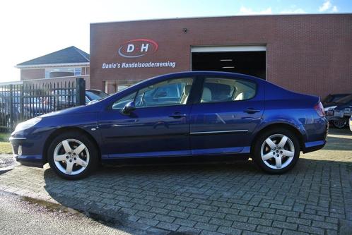 Peugeot 407 2.0-16V XT Pack airco leder automaat inruil moge, Auto's, Peugeot, Bedrijf, Te koop, Airbags, Airconditioning, Boordcomputer
