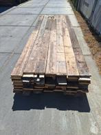 Brede oude planken  sloophout  wandbekleding  lambrisering, Ophalen, Gebruikt, Minder dan 25 mm, Plank