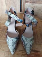 pumps slingback slangenprint shein maat 35, Pumps, Overige kleuren, Ophalen of Verzenden, Zo goed als nieuw