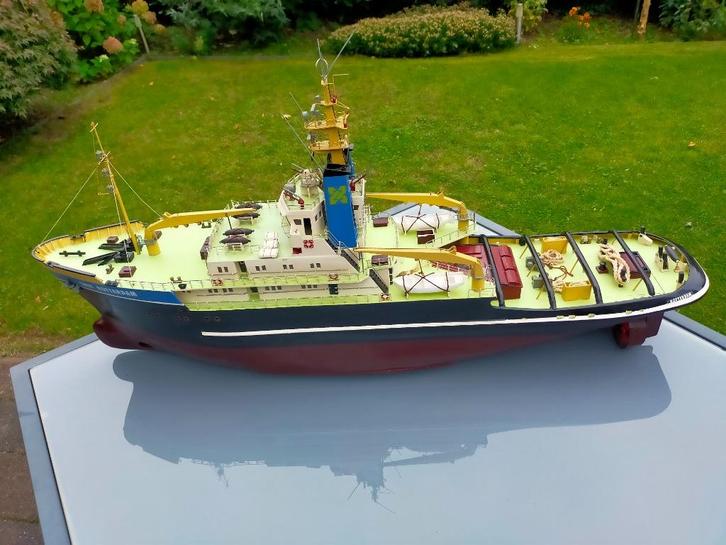 radio grafiche modelboten, Hobby en Vrije tijd, Modelbouw | Boten en Schepen, Gebruikt, Overige merken, Ophalen