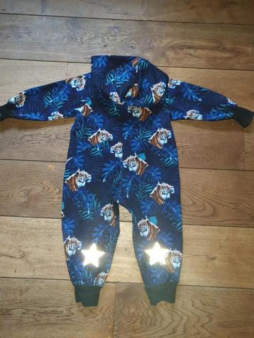 Warme softshel pak tijger ielm maat 92 beschikbaar voor biedingen