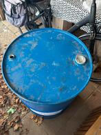 Olievat / Stookvat - Blauw, Tuin en Terras, Vuurkorven, Ophalen, Gebruikt, Vuurton