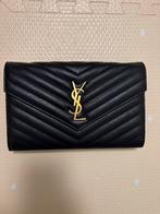 YSL Wallet on Chain, Sieraden, Tassen en Uiterlijk, Portemonnees, Ophalen, Zo goed als nieuw, Zwart