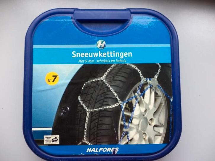 Sneeuwkettingen Halfords no.7 (13, 14, 15, 16, 17 inch), Auto diversen, Sneeuwkettingen, Ophalen of Verzenden