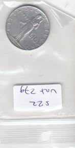 S22-VAT-0279 Vaticaan 10 lire VF 1953 KM52, Postzegels en Munten, Overige landen, Verzenden