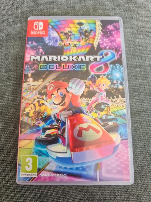 Mario Kart 8 Deluxe, Spelcomputers en Games, Games | Nintendo Switch, Zo goed als nieuw, Racen en Vliegen, 3 spelers of meer, Vanaf 3 jaar