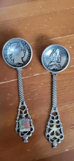 Verzilverde theelepeltjes, Antiek en Kunst, Antiek | Bestek, Ophalen of Verzenden