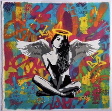 Prachtige originele ‘spray paint’ (graffiti) van Asko beschikbaar voor biedingen