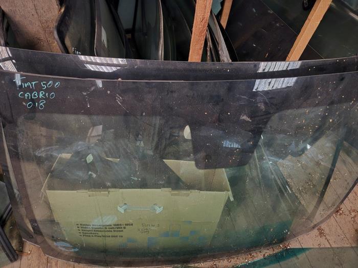 Voorruit van een Fiat 500, Auto-onderdelen, Ruiten en Toebehoren, Fiat, Gebruikt, 3 maanden garantie