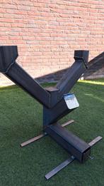 Rocketstove met 2 kokers, Tuin en Terras, Ophalen, Gebruikt