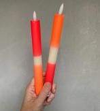 Led kaarsen setje van twee kaarsen ., Ophalen of Verzenden, Nieuw, Overige materialen, Minder dan 25 cm