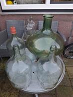 Glazen flessen/kruiken, Ophalen of Verzenden, Gebruikt