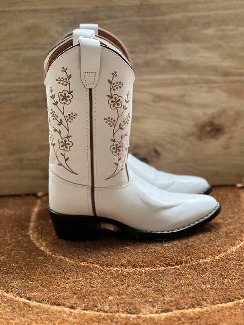 Bootstock cowboylaarzen white pearle 33, Kinderen en Baby's, Kinderkleding | Schoenen en Sokken, Nieuw, Laarzen, Meisje, Verzenden