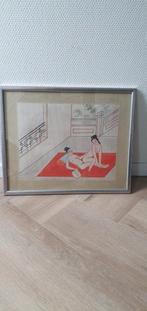 Japans erotische scene, Antiek en Kunst, Ophalen of Verzenden