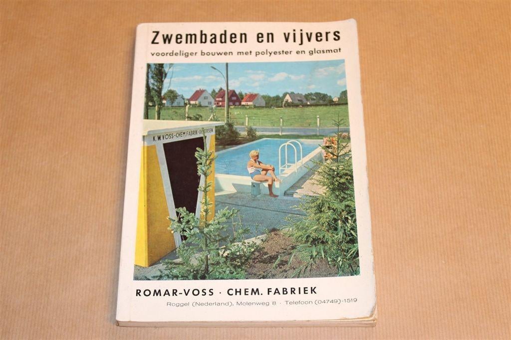 Zwembaden en Vijvers — Vintage Bouwgids [1967], Ophalen of Verzenden, Gelezen, Overige onderwerpen