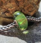 Trollbeads groene zomerse kraal, Sieraden, Tassen en Uiterlijk, Bedels, Glas of Kristal, Nieuw, Ophalen of Verzenden, Trollbeads