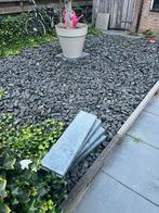 Basalt Split - Donkergrijs - 8-10cm, Tuin en Terras, Grind, Keien en Split, Zo goed als nieuw, Split, Basalt, Antraciet