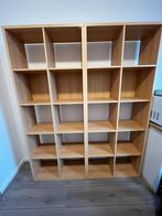 Kallax kast, Ophalen, Zo goed als nieuw, 25 tot 50 cm, Eikenhout