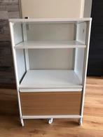 Ikea Bekant kast op wielen wit met plank en een lade, Huis en Inrichting, Kasten | Ladekasten, Ophalen, 1 of 2 laden, 100 tot 150 cm