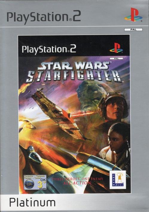 Star Wars Starfighter [Platinum] – PlayStation 2, Spelcomputers en Games, Games | Sony PlayStation 2, Zo goed als nieuw, Avontuur en Actie