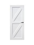 Witte loftdeur | binnendeur | schuifdeur voorgelakt, Nieuw, Schuifdeur, 80 tot 100 cm, Hout