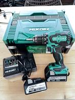 Hikoki DS18DBSL Accuboormachine, Gebruikt, Variabele snelheid, Ophalen of Verzenden, Boor- en Schroefmachine
