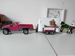 Schleich paardentrailer met auto, Ophalen, Zo goed als nieuw