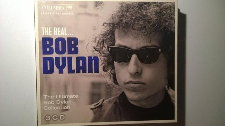 Bob Dylan - The Real... Bob Dylan (3 CD), Cd's en Dvd's, Cd's | Rock, Zo goed als nieuw, Singer-songwriter, Ophalen of Verzenden
