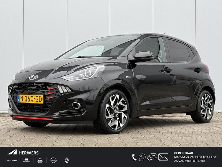 Hyundai i10 1.0 T-GDI N Line 5-zits / Airco / Stoel-stoelver, Auto's, Hyundai, Bedrijf, Te koop, i10, ABS, Achteruitrijcamera