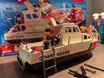Playmobil Kustwacht Boot - Compleet & Goed!, Ophalen of Verzenden, Gebruikt, Complete set