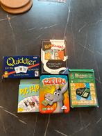 Diverse Partij Spellen: Quiddler, Kuhhandel, Ezelen..., Een of twee spelers, Ophalen of Verzenden, Gebruikt