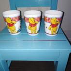 Winnie The Pooh bekers 3 stuks, Ophalen, Winnie de Poeh of vrienden, Gebruikt, Servies