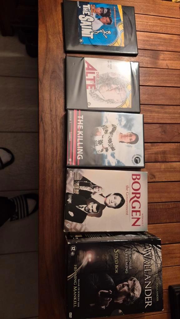 Detective DVD Collectie: Wallander, Borgen, The Killing, Cd's en Dvd's, Dvd's | Tv en Series, Zo goed als nieuw, Thriller, Vanaf 16 jaar