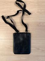 Zwarte leren crossbody tas heren – business / casual – 2319, Kleding | Heren, Overige Herenkleding, Ophalen of Verzenden, Nieuw