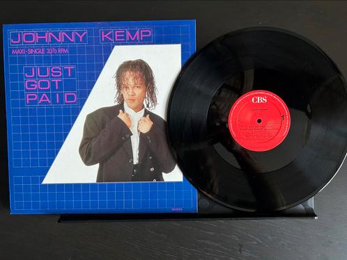 Johnny Kemp - Just Got Paid ( Eu ), Cd's en Dvd's, Vinyl | Dance en House, Zo goed als nieuw, Dance Populair, 12 inch, Ophalen of Verzenden