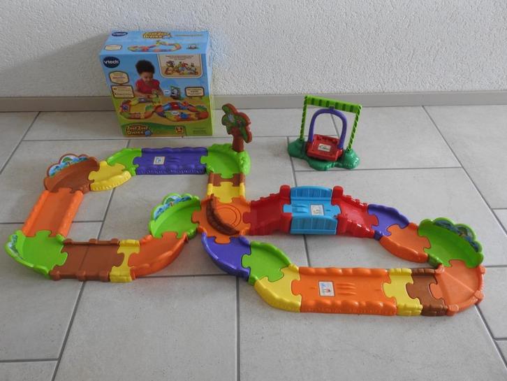 Vtech zoef zoef dieren avonturenpaden met twee dieren, Kinderen en Baby's, Speelgoed | Vtech, Zo goed als nieuw, 6 maanden tot 2 jaar