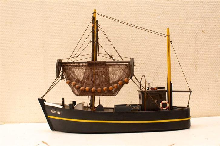 Vissersboot 39329, Verzamelen, Beelden en Beeldjes, Gebruikt, Ophalen of Verzenden