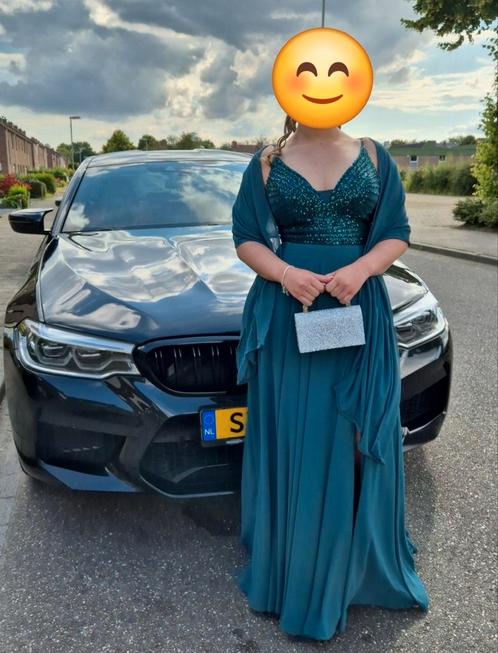 Gala/Cocktailjurk  maat 38, Kleding | Dames, Gelegenheidskleding, Zo goed als nieuw, Galajurk, Maat 38/40 (M), Blauw, Ophalen