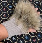 MAICAZZ 🍂  vingerloze handschoenen met bont randje NIEUW!, Maicazz, Verzenden, Nieuw, Handschoenen